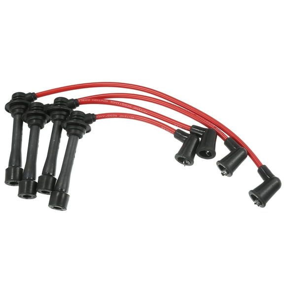 Car Spark Plug Coil Wires 7mm Fit?for Mazda Miata 1990-1997 No.BPE818140A/B61P18140B - Pack of 4