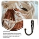 thumbnail image 4 of Gancho de Aleación de Zinc Kenally para colgar toallas sombreros gorras Bronze 50Conjunto, 4 of 6