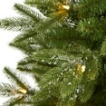 thumbnail image 7 of Nearly Natural 3ft. Snowed Grand Teton Fir Artificial Christmas Tree with 50 Clear Lights and 111 Bendable Branches, 7 of 7