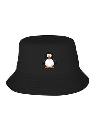  Just A Girl Who Love Penguins Cap 80s Hat Pigment Black Black  Bucket Hat Gifts for Men Cool Caps: Clothing, Shoes & Jewelry