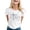 15-White, variant on CAIXIA Easter Day Shirt Women Womens T Shirts Cute Rabbit Graphic Tees Crewneck Funny Easter Bunny Casual Short Sleeve Tops