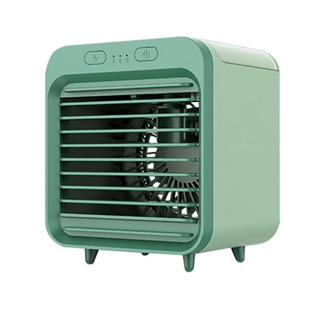 

Portable Air Conditioner Fan USB Rechargeable Mini Desktop Water-cooled Cooling Cooler for Home Office