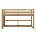 Better Homes and Gardens Greer Twin Loft Storage Bed, Oak