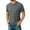 Army Green, variant on Men's Crewneck T-Shirts Short Sleeve Heavy Weight Tees Casual Basic Plain T-Shirt White