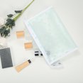 thumbnail image 4 of 1 Pc Bolsa Cosmética de Flocking Duradera para Mujeres para Vacaciones, Actividades al Aire Libre, Gimnasio EVA Verde, 4 of 4
