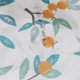thumbnail image 3 of Cortina de ducha floral naranja Brillar Juego de cortinas de ducha de plantas 72 x 72, 3 of 5