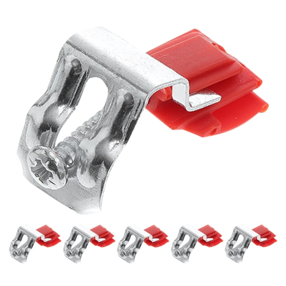 SEWCHICS Undermount Sink Brackets Manganese Steel 6 Pcs For Bathroom Use