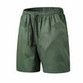 thumbnail image 2 of RongHuan Mens Gym Shorts Casual Summer Elastic Waist Shorts Lightweight Running Shorts Breathable Drawstring Beach Shorts, 2 of 4