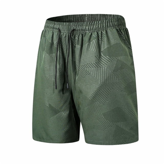 Ceisia Men's Slim Lightweight Quick-dry Gift Casual Shorts Breathable Contrast Zipper Pockets Multi-Color