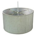 thumbnail image 4 of Home Concept 2 Light 18 Inch Swag Hanging Drum Pendant, Textured Oatmeal, 4 of 4