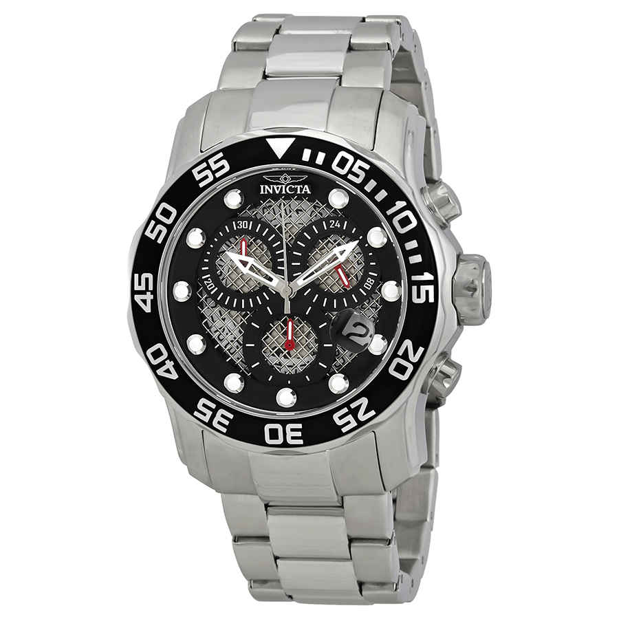 23696 Pro Diver Black Dial 