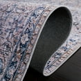 thumbnail image 6 of SAFAVIEH Tucson Leland Traditional Machine Washable Runner, 2'6" x 8', Green Blue/Beige, 6 of 9
