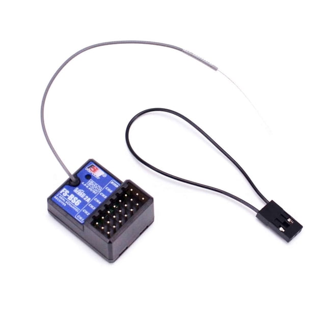 Receptor FlySky FS-BS6 2.4Ghz 6CH AFHDS2 para coche RC FS-GT5