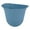 Blue, variant on Wall Mounted Kitchen Trash Bin | Cabinet Door Hanging Waste Basket | Plastic Perforated Design | Space Saving for Bathroom & Sink | 1-Pack