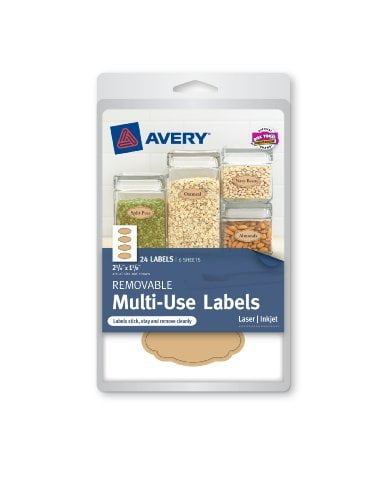 Avery Oval Easy Peel Labels 2 Quot X 3 1 3 Quot Glossy White 80 Pack Walmart Com Avery Oval Labels 22829 Template