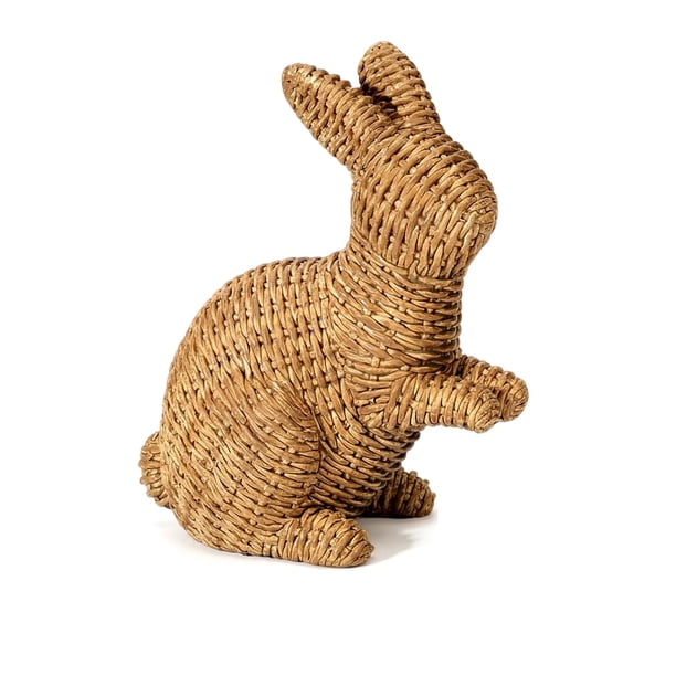 Decoraciones de Pascua, adornos de Pascua, regalos de Pascua. Adorno de conejo de Pascua. Adorno de conejo de Pascua para mesas de patio y realzar la decoración del conejo de Pascua.