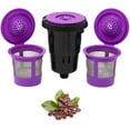 thumbnail image 1 of Reusable K Cups for Keurig K-Mini, K Mini Plus, K-Express and K Iced with Adapter by - Keurig Mini Plus Refillable Kcups for Mini Keurig (3 Refillable Coffee Pods + Adapter), 1 of 8