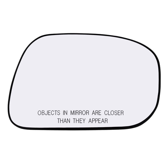 Rugged TUFF Passenger Side Mirror Glass Replacement for 2002 2003 2004 2005 2006 Toyota Camry (Non-Heated)
