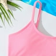 thumbnail image 6 of Gubotare Bikini Girls Teen Girls'Swimsuits Two-Piece V-Neck Bikini Adjustable Shoulder Straps Swimsuit Kids Bikini 4T 5T 6T 7T 8-13 Years (Pink,12-13 Years), 6 of 8