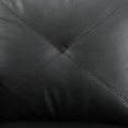 thumbnail image 3 of Classic Button-Tufted Black Faux Leather 28-Inch Rectangular Storage Ottoman for Entryway, Living Room & Bedroom, 1-Pack, 3 of 7