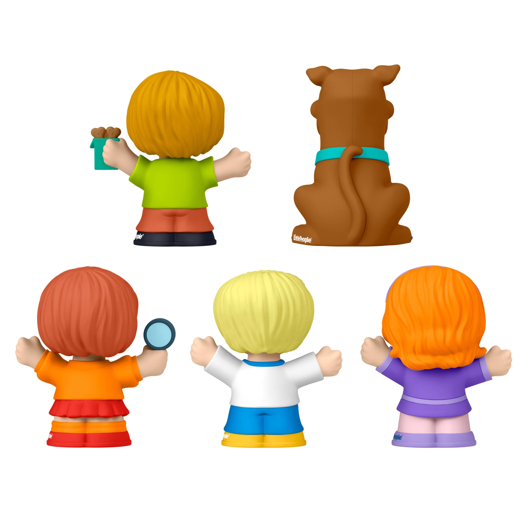 Little People Collector Scooby-Doo TV Series Special Edition Set for Fans, 5 Figures