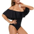 thumbnail image 5 of TODOZO One Piece Swimsuit Women Tummy Control Slimming Cheeky Modest 2025 Trendy Swim Suits for Women 2025 Bathing Suit for Women One Piece Bathing Suits for and Leakproof Menstrual Swimwear Black L, 5 of 9