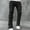 Black, variant on cllios Fashion Cargo Pants for Men 2024 Clearance,Skinny Fit Distressed Pants Straight Leg Stacked Jeans Vintage Destroyed Denim Pants with Patch Design Hip Hop Streetwear