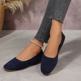 thumbnail image 7 of WHLBF Womens Shoes Slip-on Toe Low-Cut Plus-Size Shoes Trendy Solid Color Low Heel Casual Loafers Size 6.5, 7 of 7