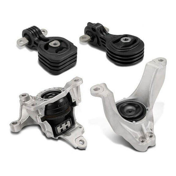 Engine Mount and Transmission Mount Kit 4 - Compatible with 2017 - 2019 Honda CR-V 2018