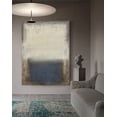 thumbnail image 3 of Handmade Gold Brown Color Oil Painting Wabi-Sabi Wall Art Abstract Textured Earth Tone Artwork Large Wall Decor For Living Room Unframed, 3 of 9
