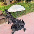 CACStroller Umbrella Clip on,Adjustable Boho Chair Umbrella with