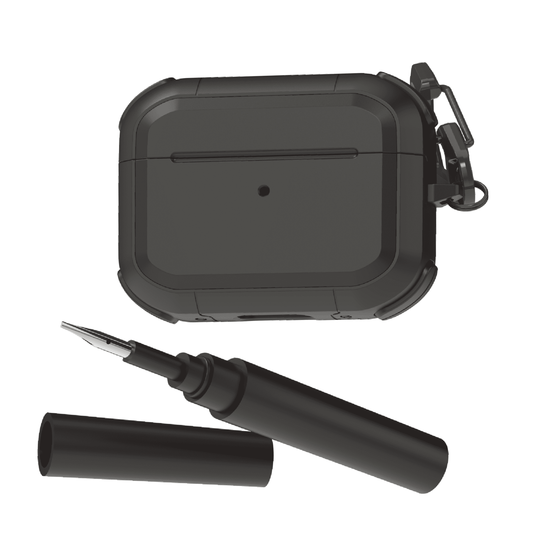 スマホアクセサリー AirPodspro Amazon | ZENIX DESIGN TECH Airpods Pro2 用 ケース 第2世代 カラビナ