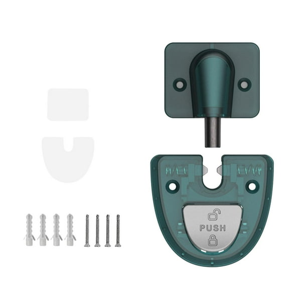 Tope de puerta a prueba de viento, soporte para puerta, suelo liso, premium, fácil instalación, silencioso verde