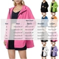 thumbnail image 4 of Fancifize Womens Lightweight Jackets Sun Protection Casual Jacket Long Sleeve Zip Up Breathable Outwear Spring Summer Clothes with Pockets, 4 of 6