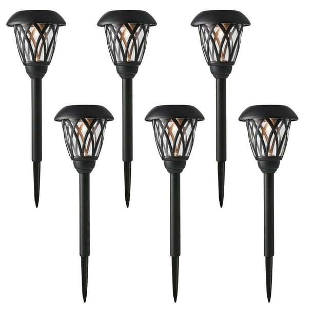 Mainstays 8 Lumen Solar Powered Outdoor Lattice LED Landscape Pathway