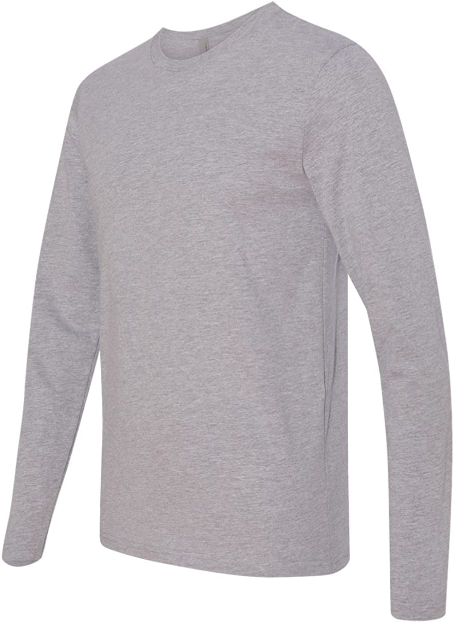 Mens Clementine Premium Fitted Long-Sleeve Crew Tee