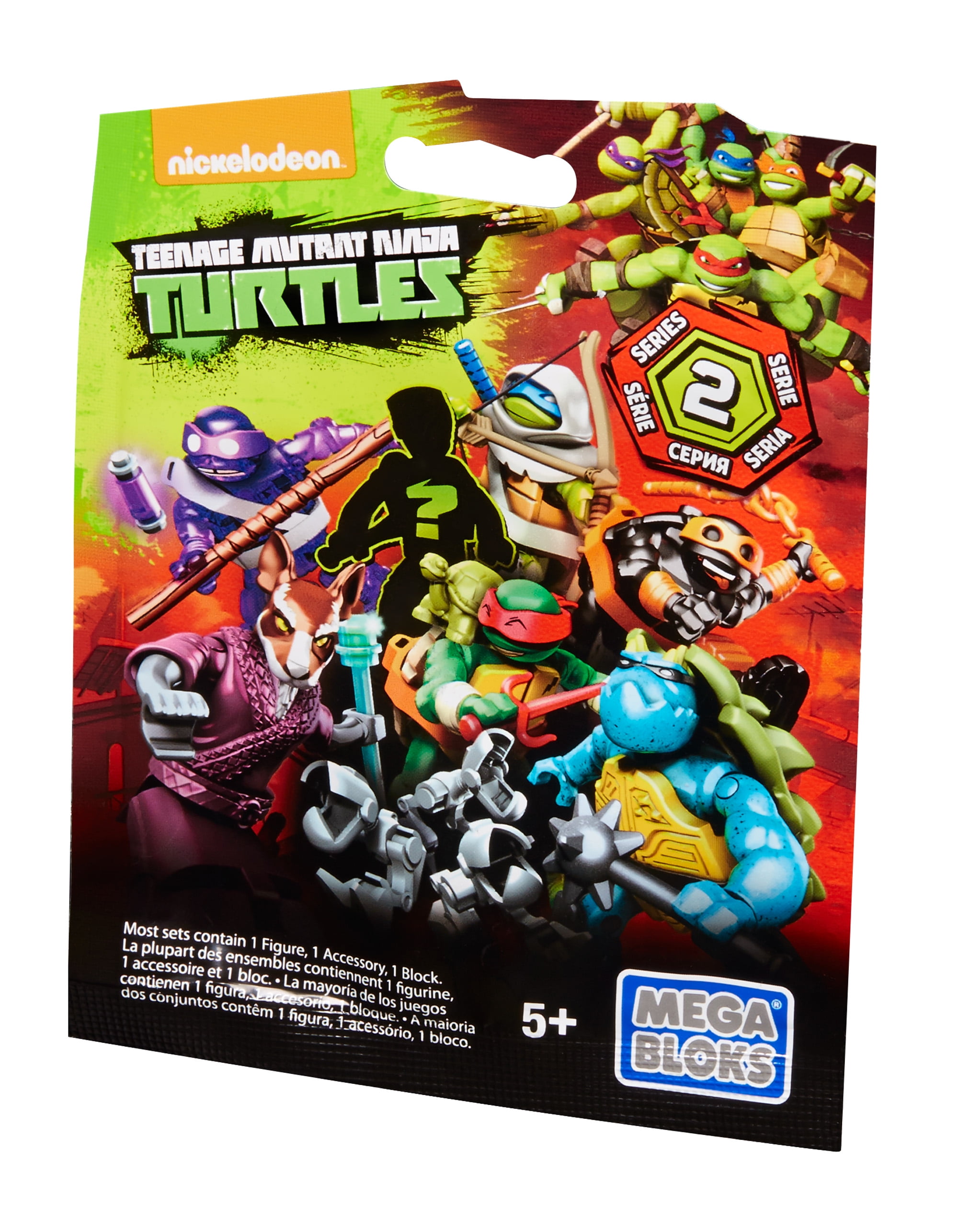 Serie 1 MEGA BLOCKS Teenage Mutant Ninja Turtles Sammelfiguren DMX21 