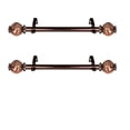 thumbnail image 2 of Archie Curtain Rod 1.5 inch OD, 165" - 215" long - Cocoa, 2 of 2