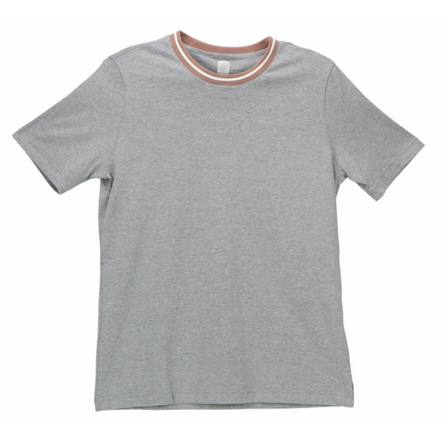 Eleventy T-Shirt Homme Gris / Marron Blanc Collection Spéciale Platine Coton Graphique - m