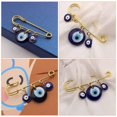 thumbnail image 2 of 3pcs Blue Eye Brooch Turkey Evil Eye Pendants Lapel Pin Collar Clothing Pin, 2 of 4