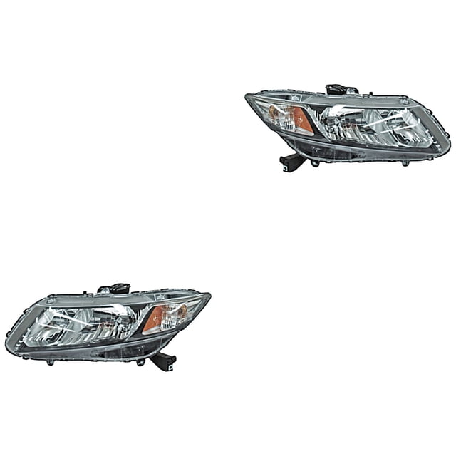 Par de Faros Honda Civic 2013 A 2014 TYC