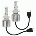 thumbnail image 1 of Metra Electronics Headlight Bulb HE-H7LED Heise; H7; LED Bulb; 25 Watt; 9 To 32 Volt; White/Golden Yellow/Light Blue Beam Color; 6000 Lumens; 6500K Light Color Temperature; Set Of 2, 1 of 3