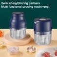 thumbnail image 5 of Solar Electric Garlic Chopper Mini, Garlic Masher Crusher, Food Processor Multifunction, 5 of 5
