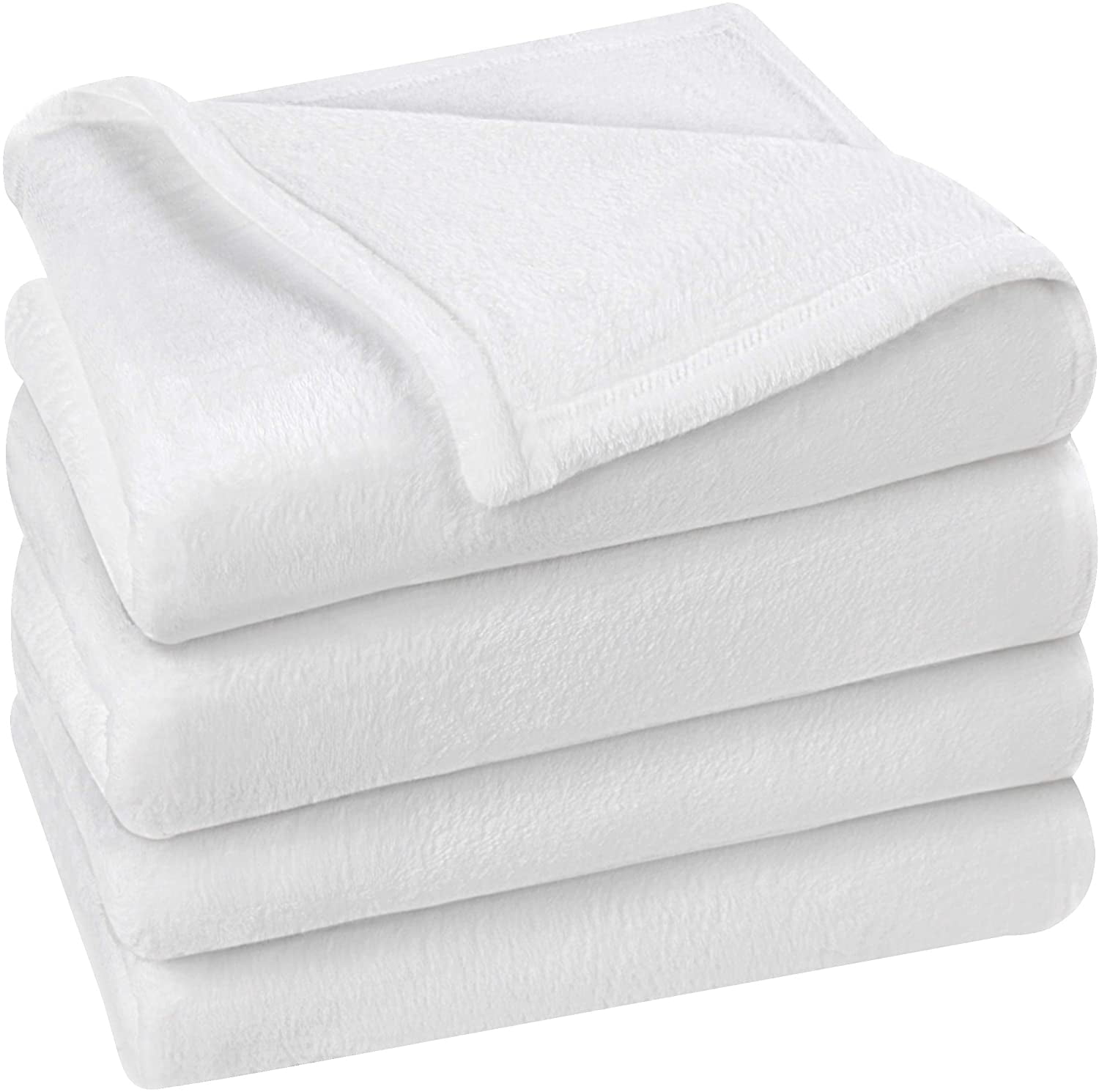 Utopia Bedding Fleece Blanket King Size Grey Luxury Bed Blanket Fuzzy Soft Blank 
