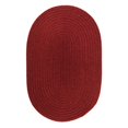 thumbnail image 1 of Rhody Rug S121R024X048 Solid 2x4 Wool Rug Barn Red, 1 of 1