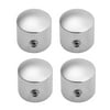 4pcs Metal Tone Control Knob Dome Knob Set with Inner Hexagon Spanner for Electric Guitar Bass
