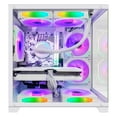 thumbnail image 2 of Hoengager Gaming PC - Intel Core i5-12400F, Intel Arc B580 12GB, 16GB DDR4 RAM, 1TB PCIe +1TB SATA SSD, WiFi + BT, Windows 11 -RGB Prebuilt Desktop, 2 of 8