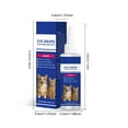 thumbnail image 3 of FHBVT Pet Eye Drops 50ml Dog Cat Tear Stain Remover Gentle Soothing Moisturizing Dry Red Eyes Allergies Secretion Blockage Small Animal Daily Eye Care Pet Grooming Feline Canine Eye Health, 3 of 9