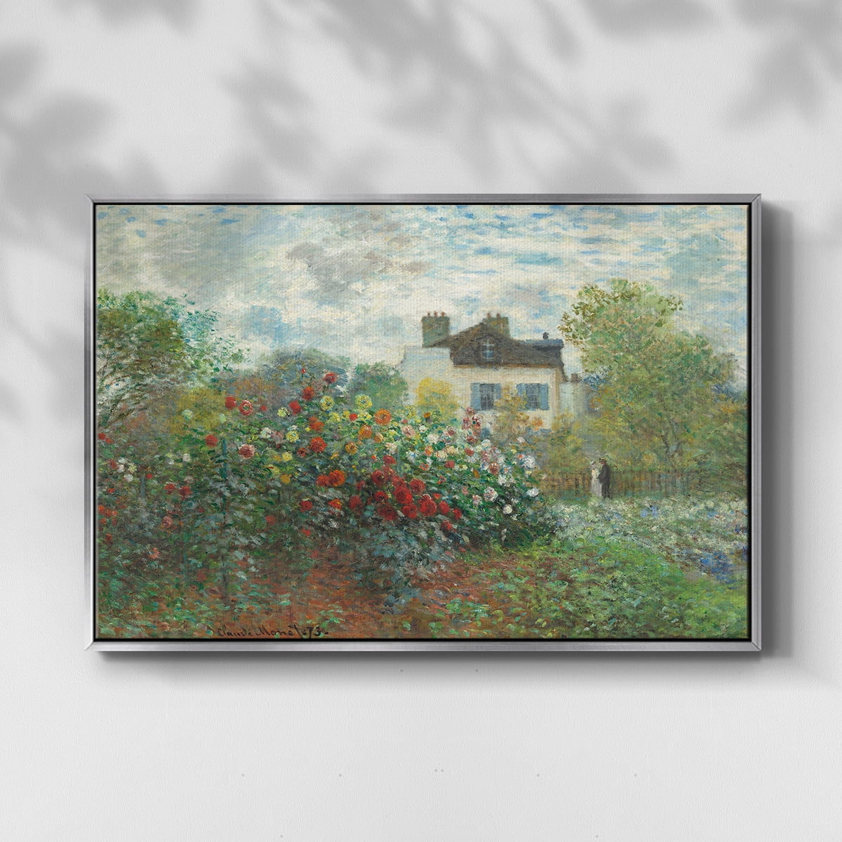 Vintage Landscape-CIII By Wexford Home Framed in Silver Wood Gallery Wrapped Canvas 17 in. x 25 in.