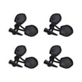 thumbnail image 1 of Guardurnaity 4 piezas añaden un toque de clase a los botones de cierre de palanca de abrigo Accesorios de disfraces negro, 1 of 6